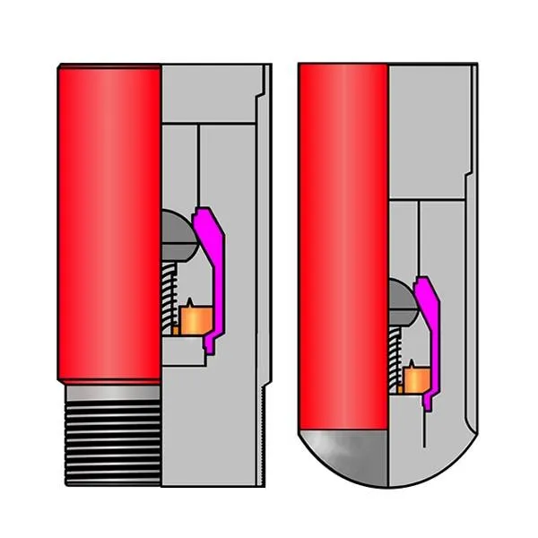 Enkel ventilflötet sko float krage